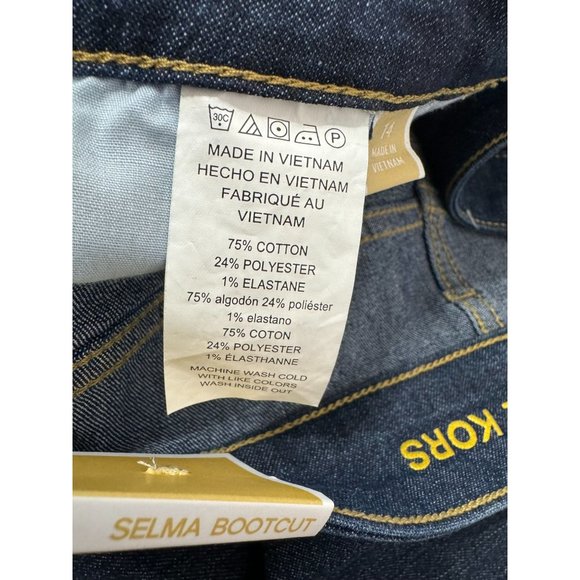 Michael Kors NWT Sz 14 Higher Rise Selma Boot Cut Jeans - Picture 13 of 14